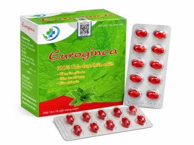 Viên Ho Euroginca Đỏ Hộp 100 Viên